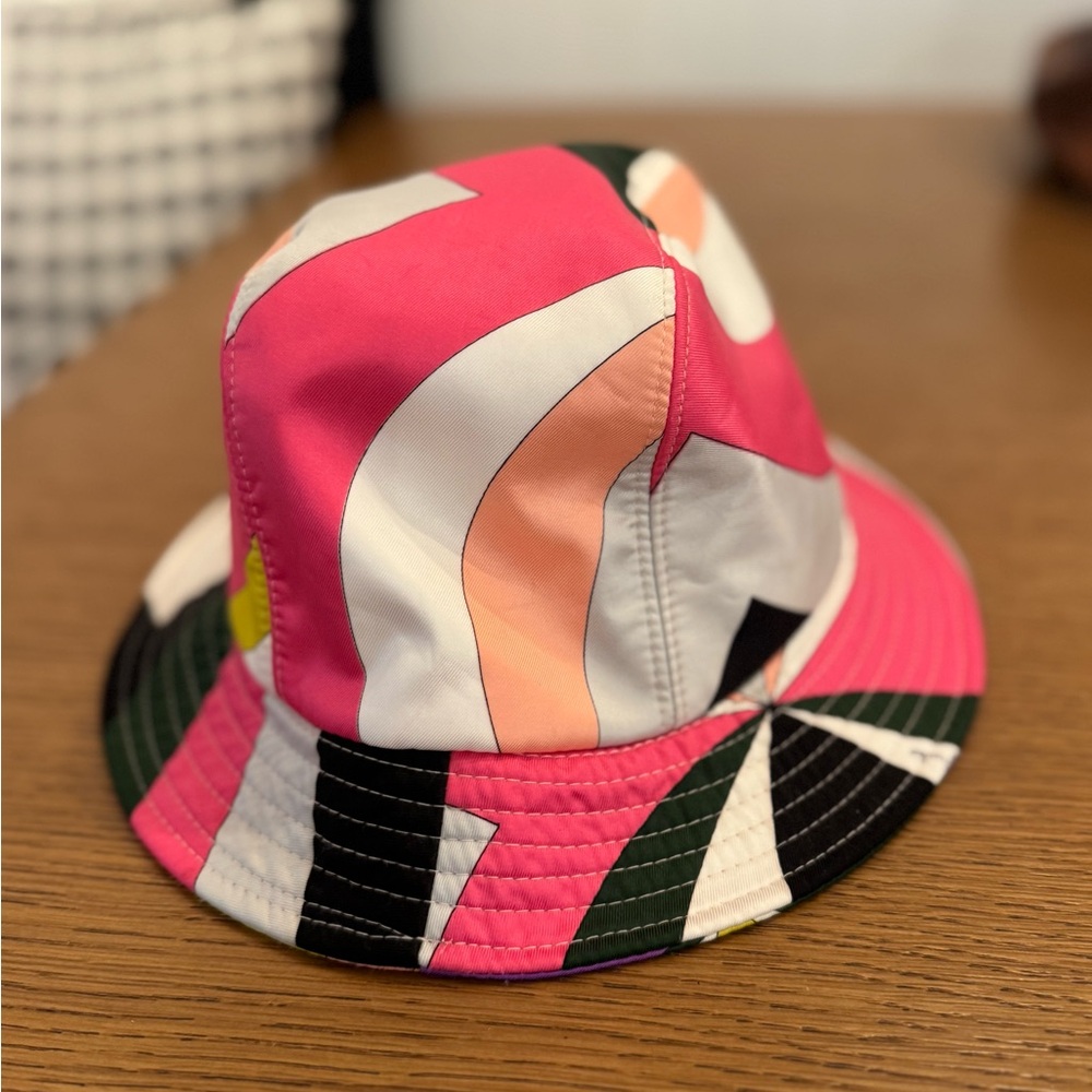Emilio Pucci Multicolor Patchwork Hat - image 3